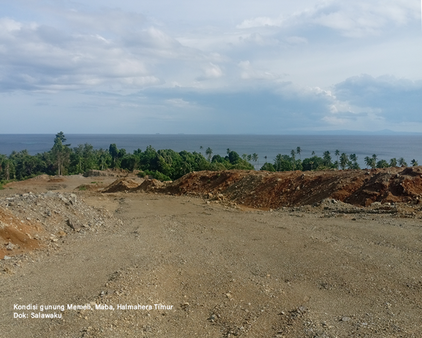 Kondisi Gunung Memeli 